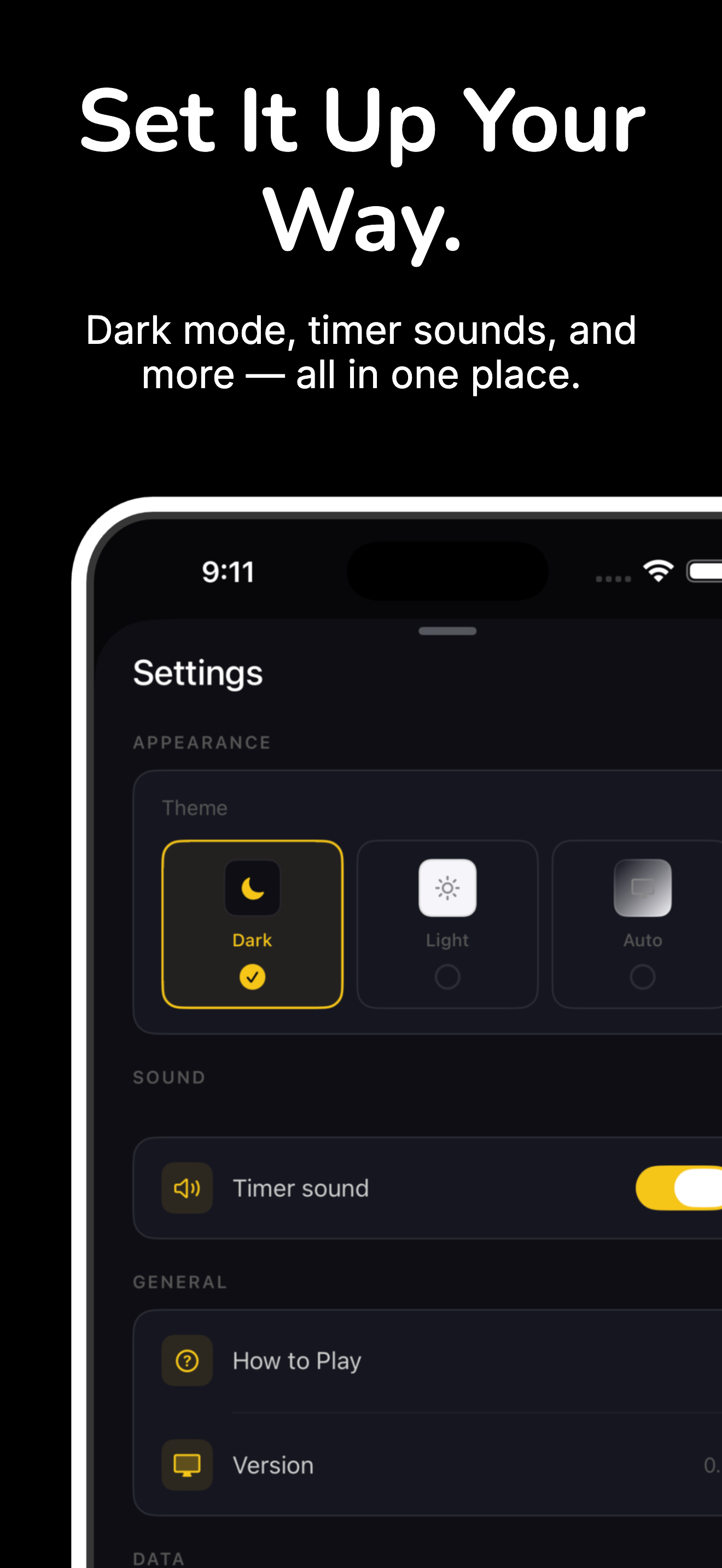 Blitz player setup